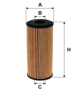 Фильтр масляный двигателя /oe640/6 (wix-filtron) WIX FILTERS WL7288 (фото 1)