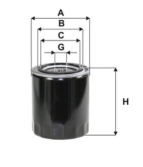 Фильтр масляный двигателя audi, vw /op526/5 (wix-filtron ua) WIX FILTERS WL7321