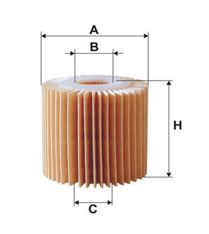 Фильтр масляный двигателя /oe685/1 (wix-filtron) WIX FILTERS WL7453 (фото 1)