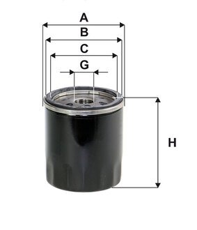 Фильтр масляный двигателя ford 1.0-2.0 ecoboost 10- (wix-filters) WIX FILTERS WL7510