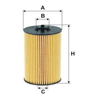 Фильтр масляный двигателя VW GOLF VII, SKODA OCTAVIA III 1.6-2.0 TDI 13- (WIX-FILTERS) WIX FILTERS WL7514