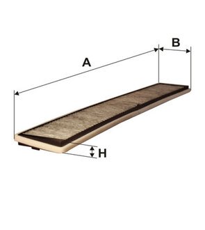 Фильтр салона bmw угольный (wix-filtron) WIX FILTERS WP9003