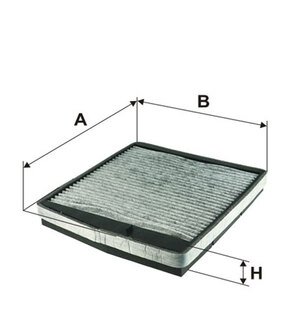 Фильтр салона /k1126a угольный (wix-filtron) WIX FILTERS WP9101