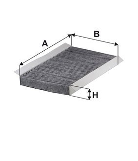 Фильтр салона /k1093a угольный (wix-filtron) WIX FILTERS WP9113 (фото 1)