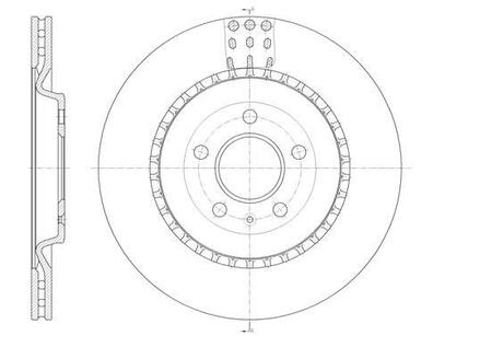 Гальмівний диск задн. A6/A8/A7/Q5/A4/A5/Q7/Touareg/A4/A6/Macan 14- WOKING D61492.10