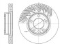 Диск тормозной Porsche Cayenne I / VW Touareg I II / перед прав (D6773.10) WOKIN D677310