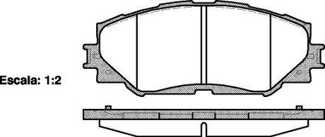 Колодки тормозные WOKING P13323.00