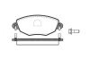 Гальмівні колодки перед. Mondeo III/Jaguar X-TYPE 00- (Bosch) P6763.00